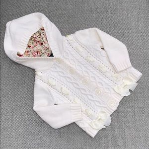 Cynthia Rowley sweater with ribbon detail